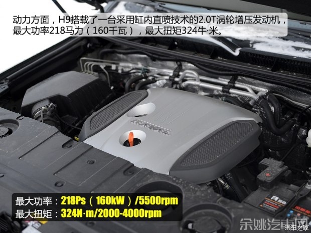 长城汽车 哈弗H9 2015款 2.0T 豪华型