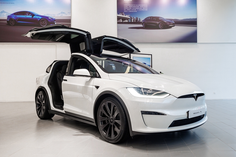特斯拉model x plaid现身宁波,超高颜值开启加速新时代_余姚汽车网